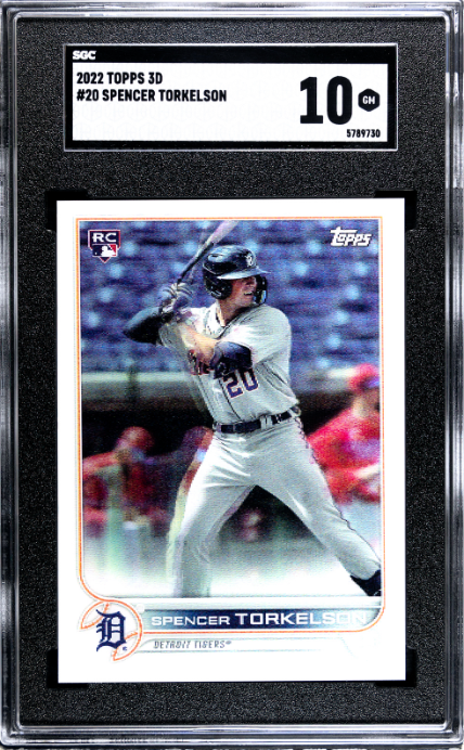 2022 Topps 3D #20 Spencer Torkelson SGC 10