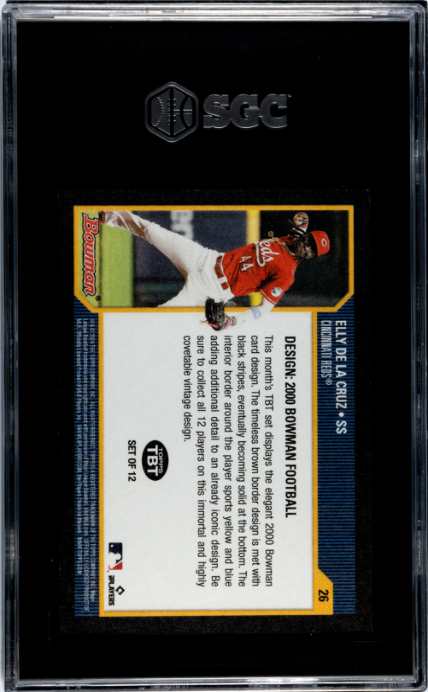 2024 Topps Throwback Thursday #26 Elly de la Cruz SGC 9.5