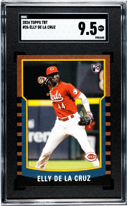 2024 Topps Throwback Thursday #26 Elly de la Cruz SGC 9.5