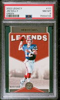 2022 Panini Legacy #111 Jim Kelly Green PSA 8 #/100