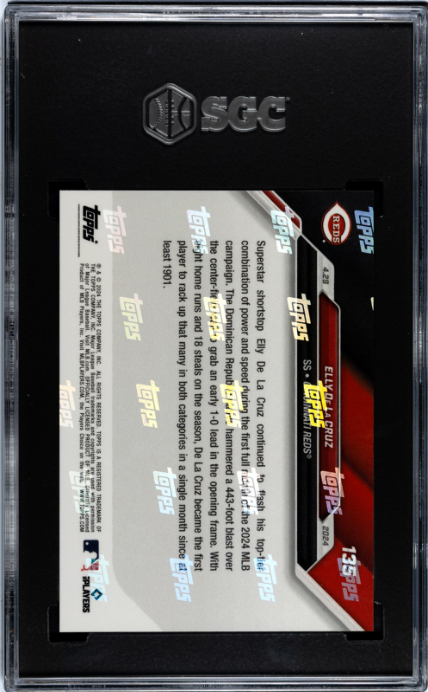 2024 Topps Now #135 Elly De La Cruz SGC 10