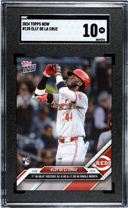 2024 Topps Now #135 Elly De La Cruz SGC 10