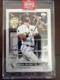 2022 Topps 1st Edition #12 Gavin Sheets Gold Foil