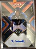 2023 Wild Card AutoMania - Triangle Rainbow Orange #AM-TH25 Hendry Mendez