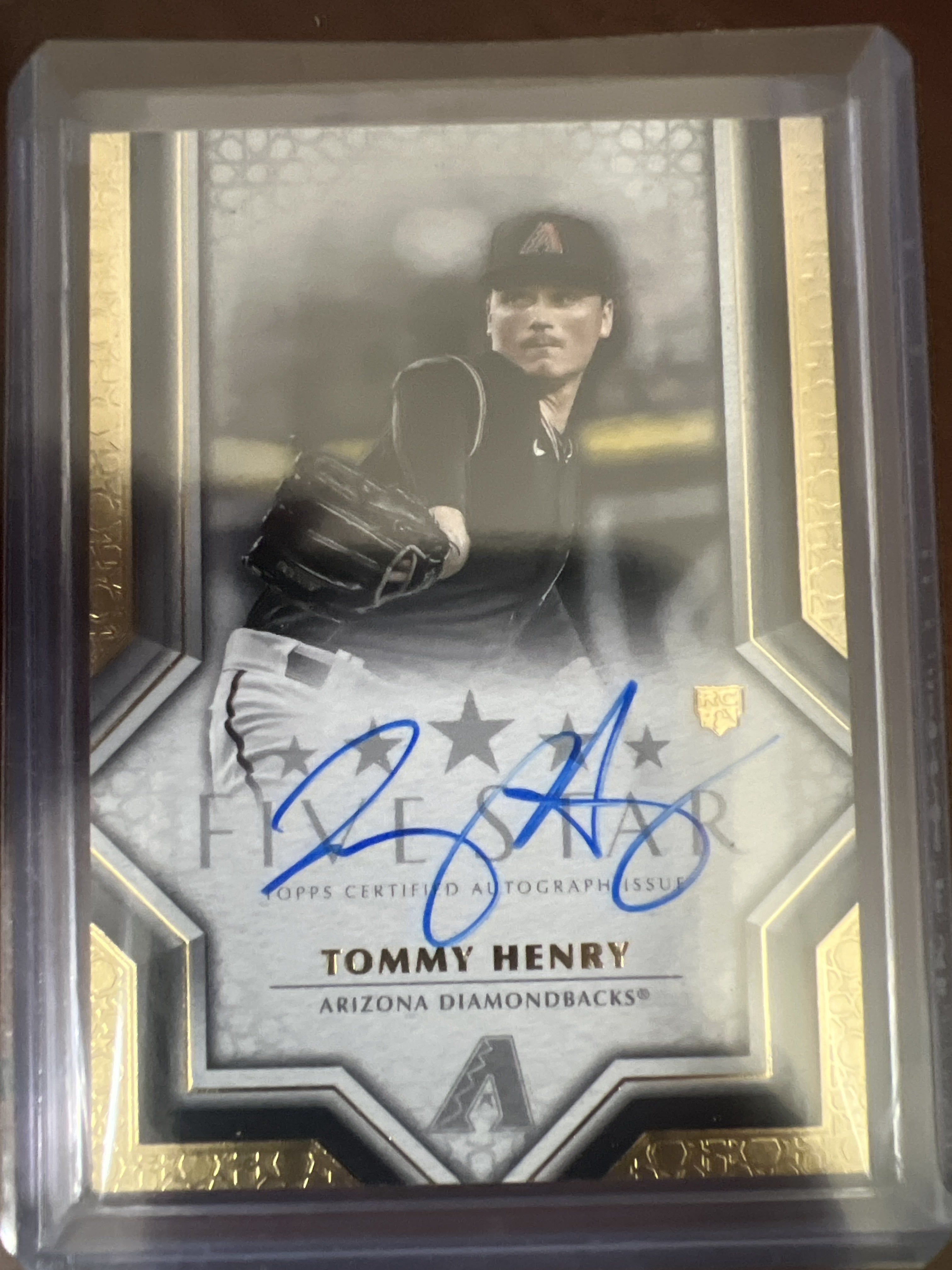 2023 Topps Five Star #FSA-TH Tommy Henry