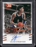 2021-22 Pro Set Power #PM-JS2 Julian Strawther Power Moves Autographs