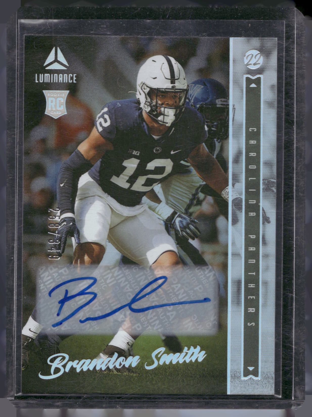 2022 Panini Luminance #171 Brandon Smith (LB) Autographs #/349