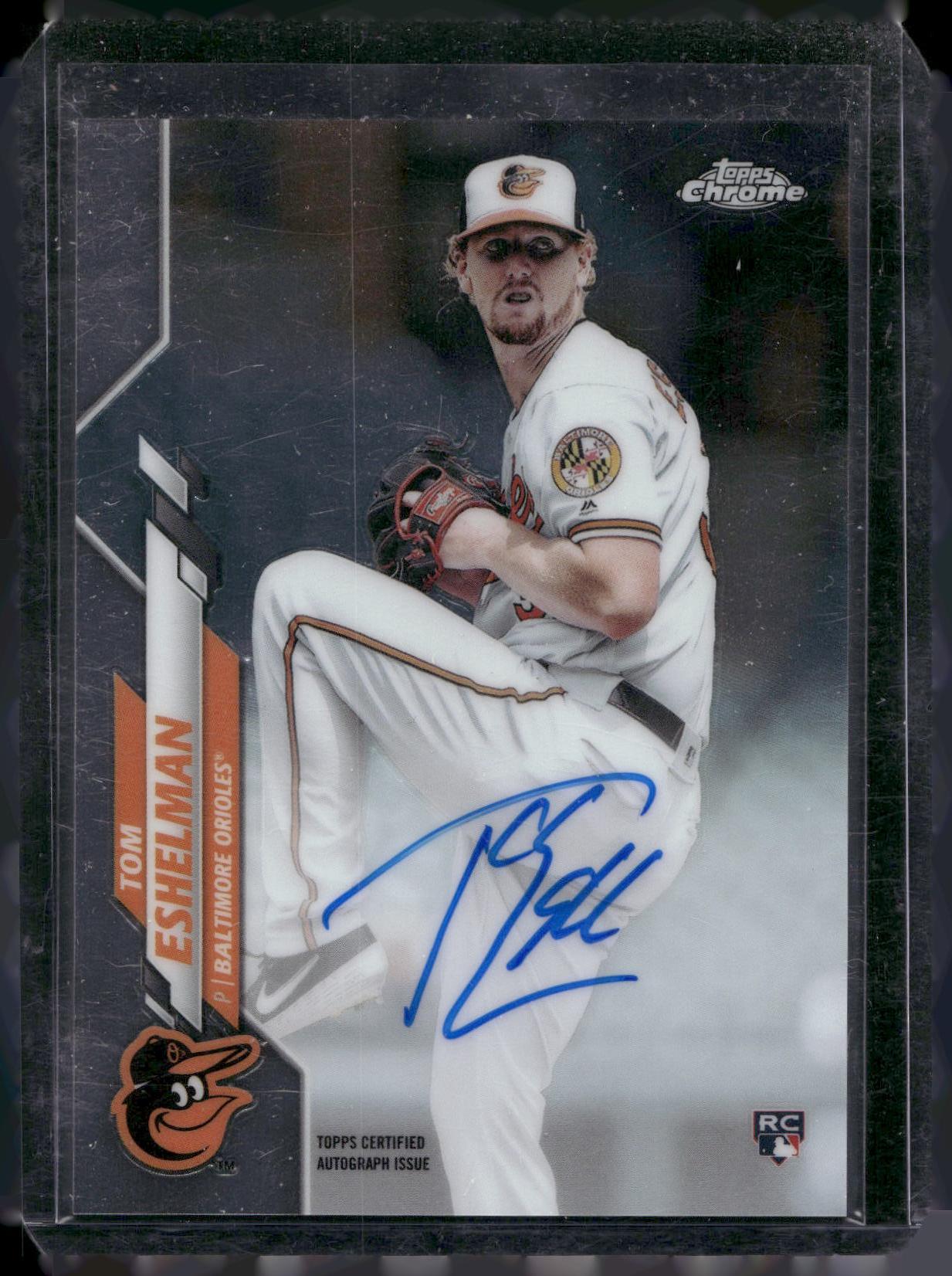 2020 Topps Chrome #RA-TE Tom Eshelman Rookie Autographs
