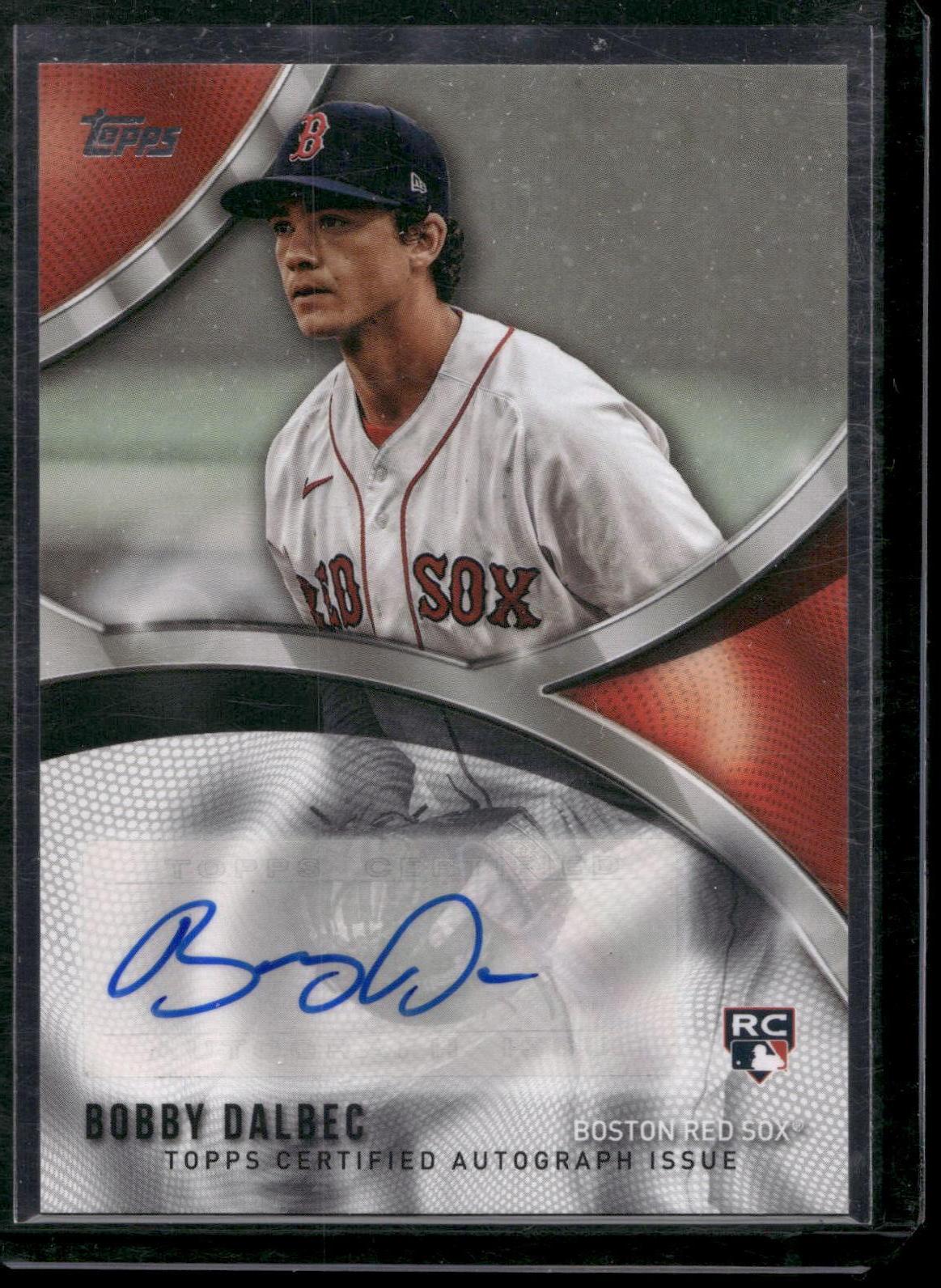 2021 Topps Japan Edition #TJA-BD Bobby Dalbec Autographs #/200