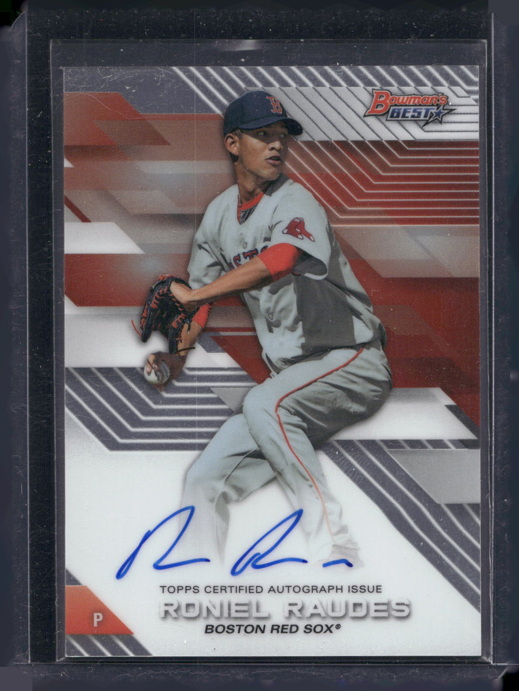 2017 Bowman's Best #B17-RR Roniel Raudes Best of 2017 Autographs
