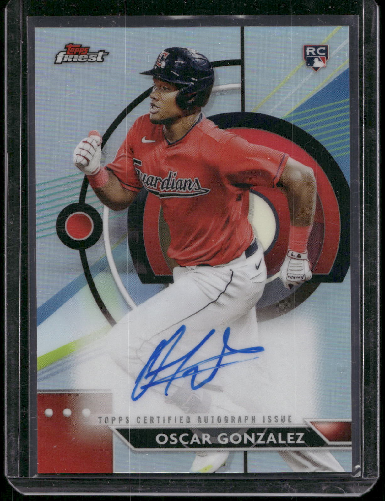 2023 Finest #FA-OG Oscar Gonzalez Finest Autographs