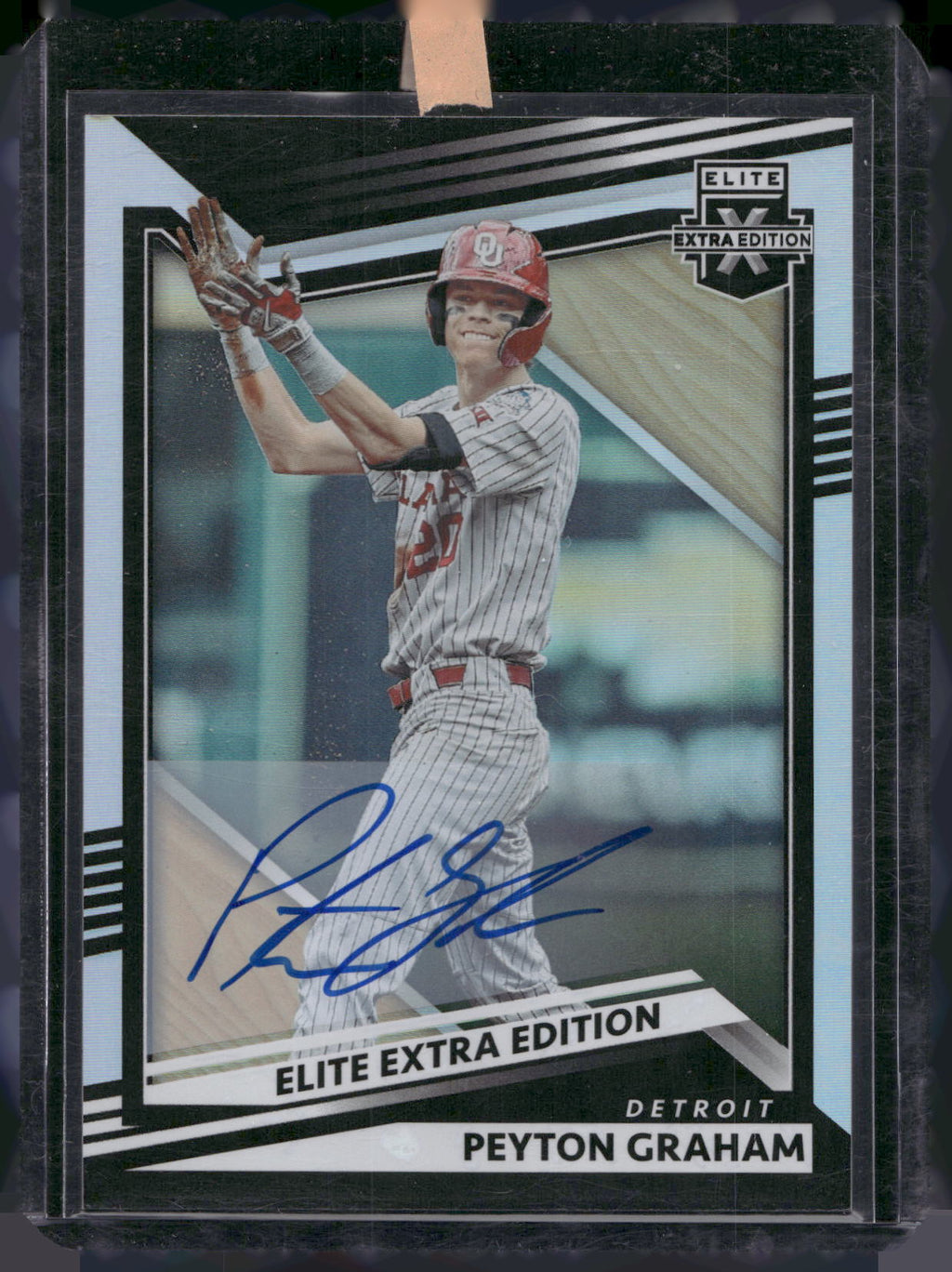 2022 Panini Elite Extra Edition #51 Peyton Graham Signatures