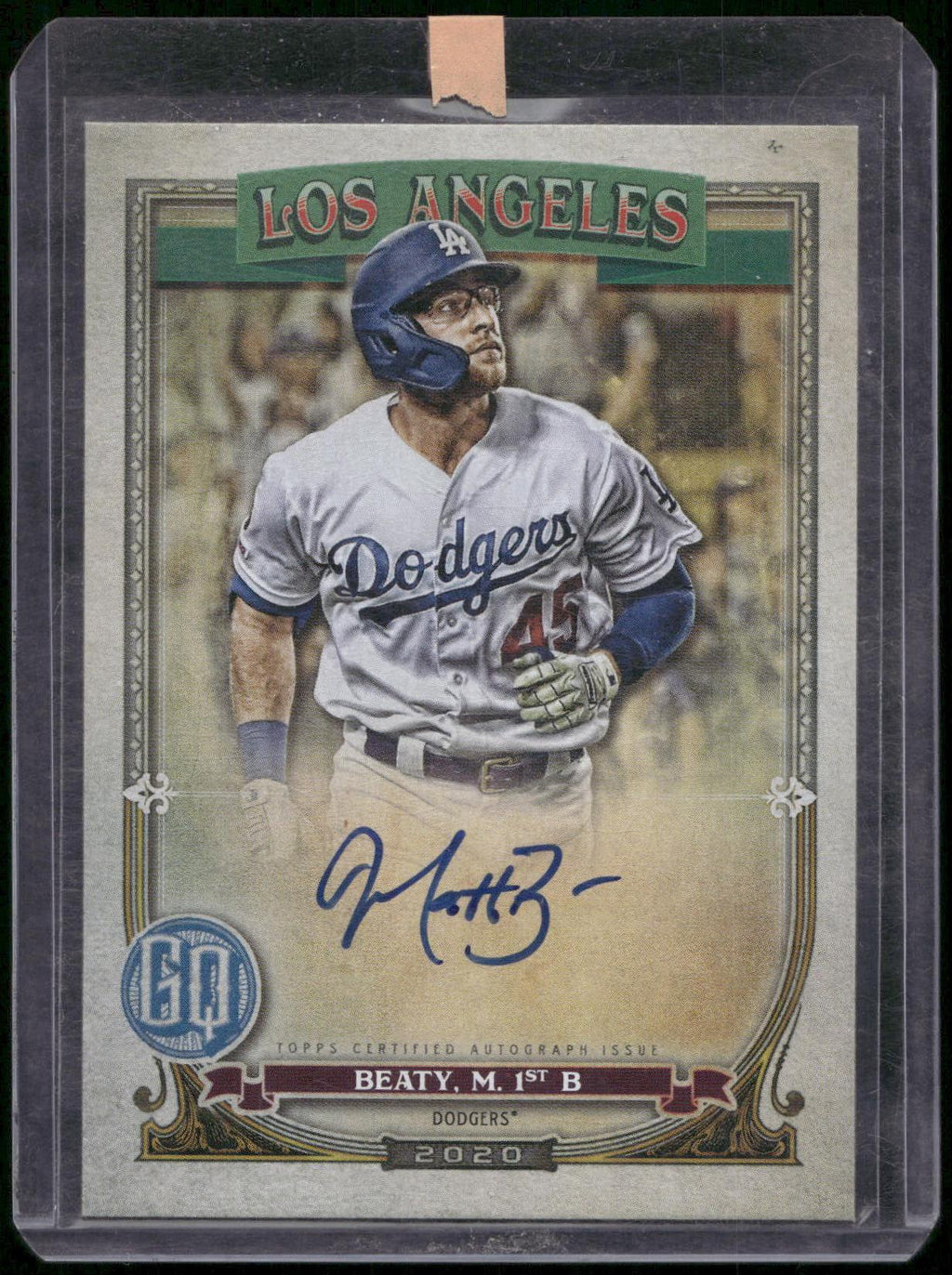 2020 Topps Gypsy Queen #GQA-MBE Matt Beaty Autographs