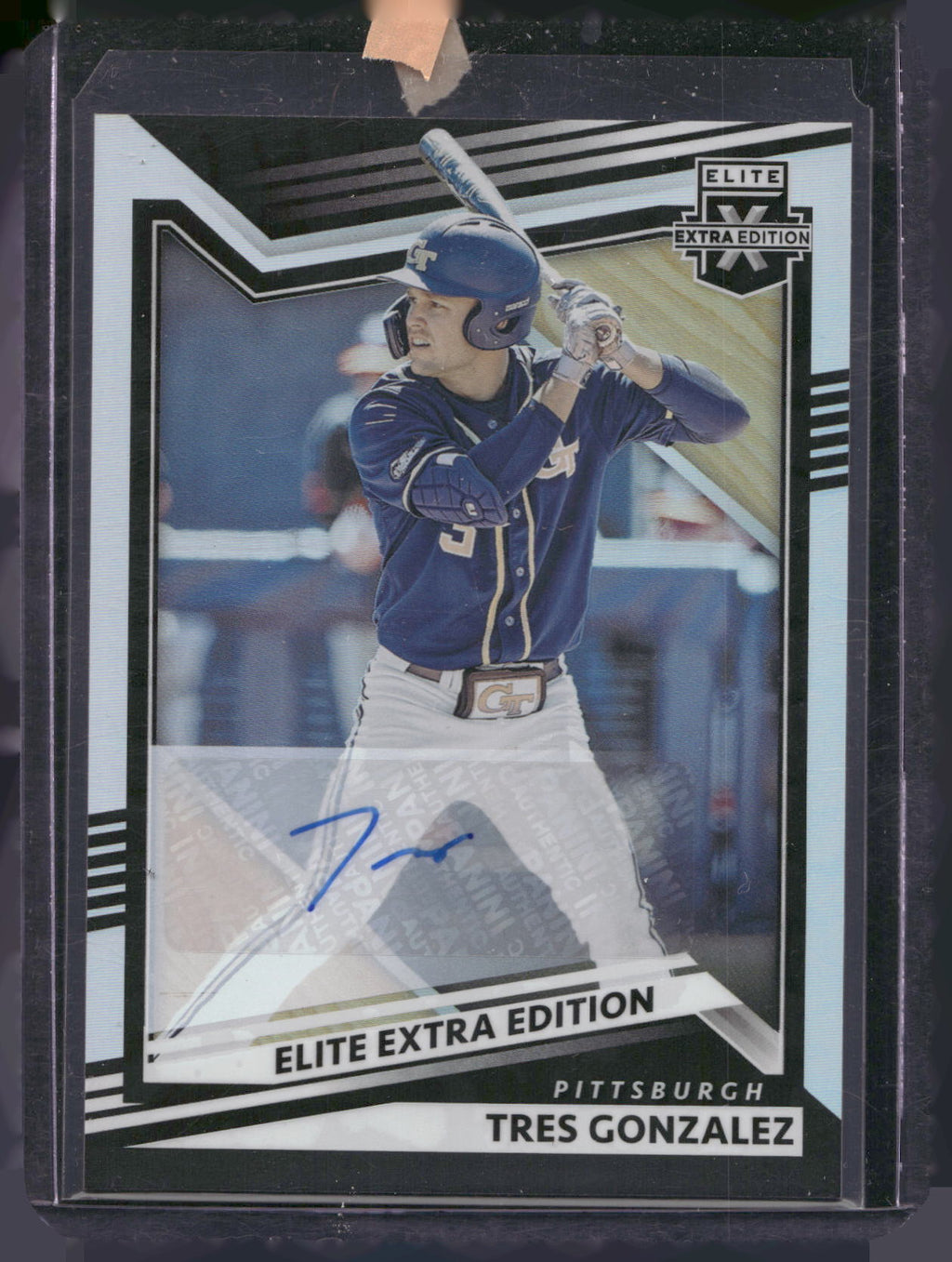 2022 Panini Elite Extra Edition #140 Tres Gonzalez Signatures