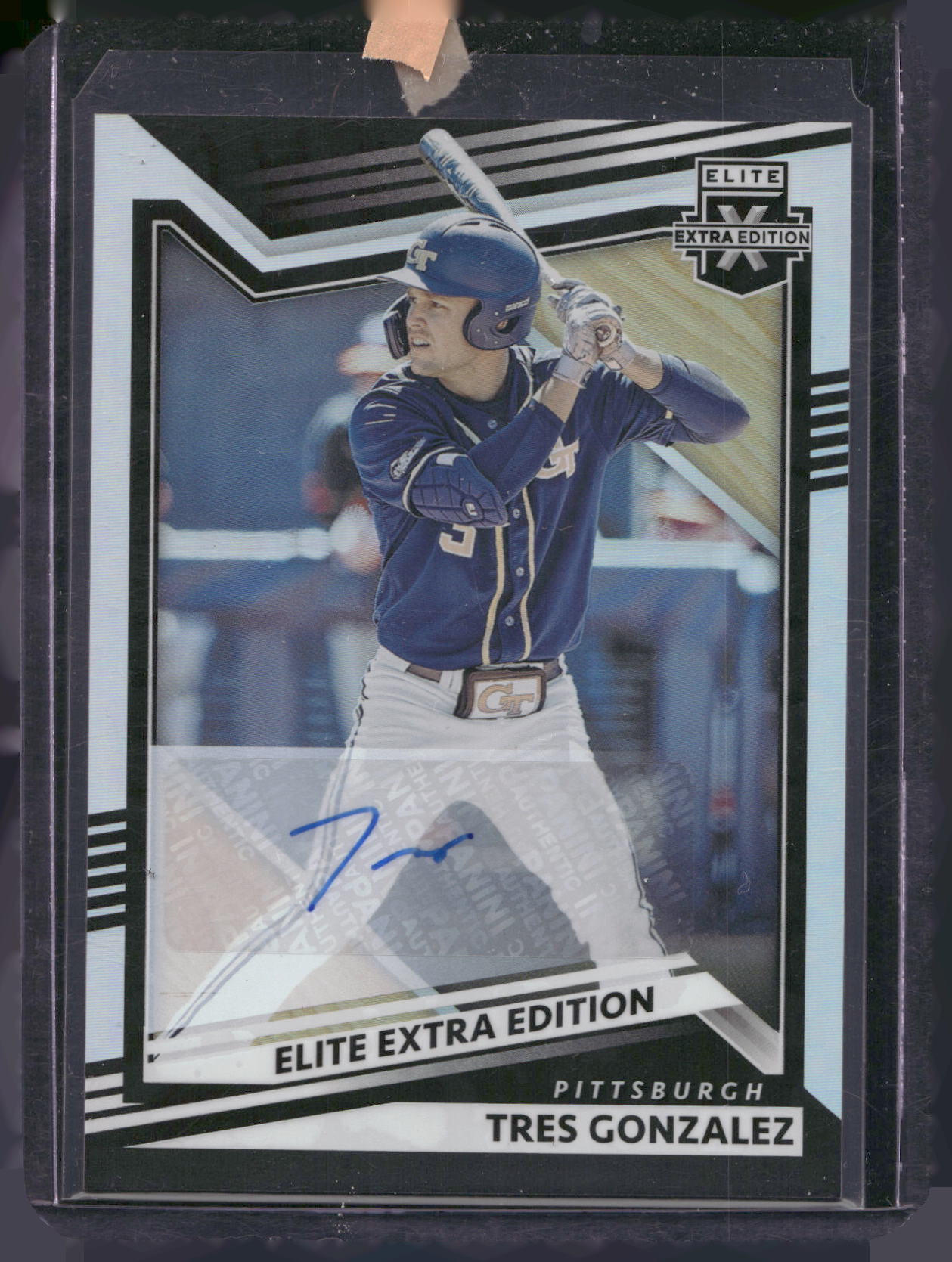 2022 Panini Elite Extra Edition #140 Tres Gonzalez Signatures
