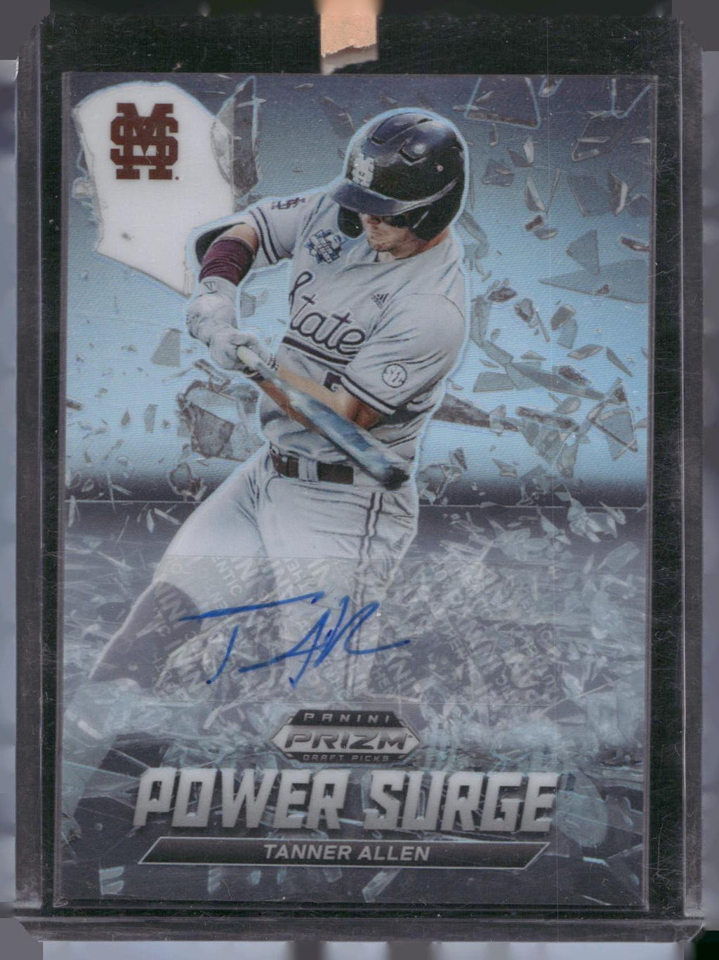 2021 Panini Prizm Draft Picks #PS-TA Tanner Allen Power Surge Prizm