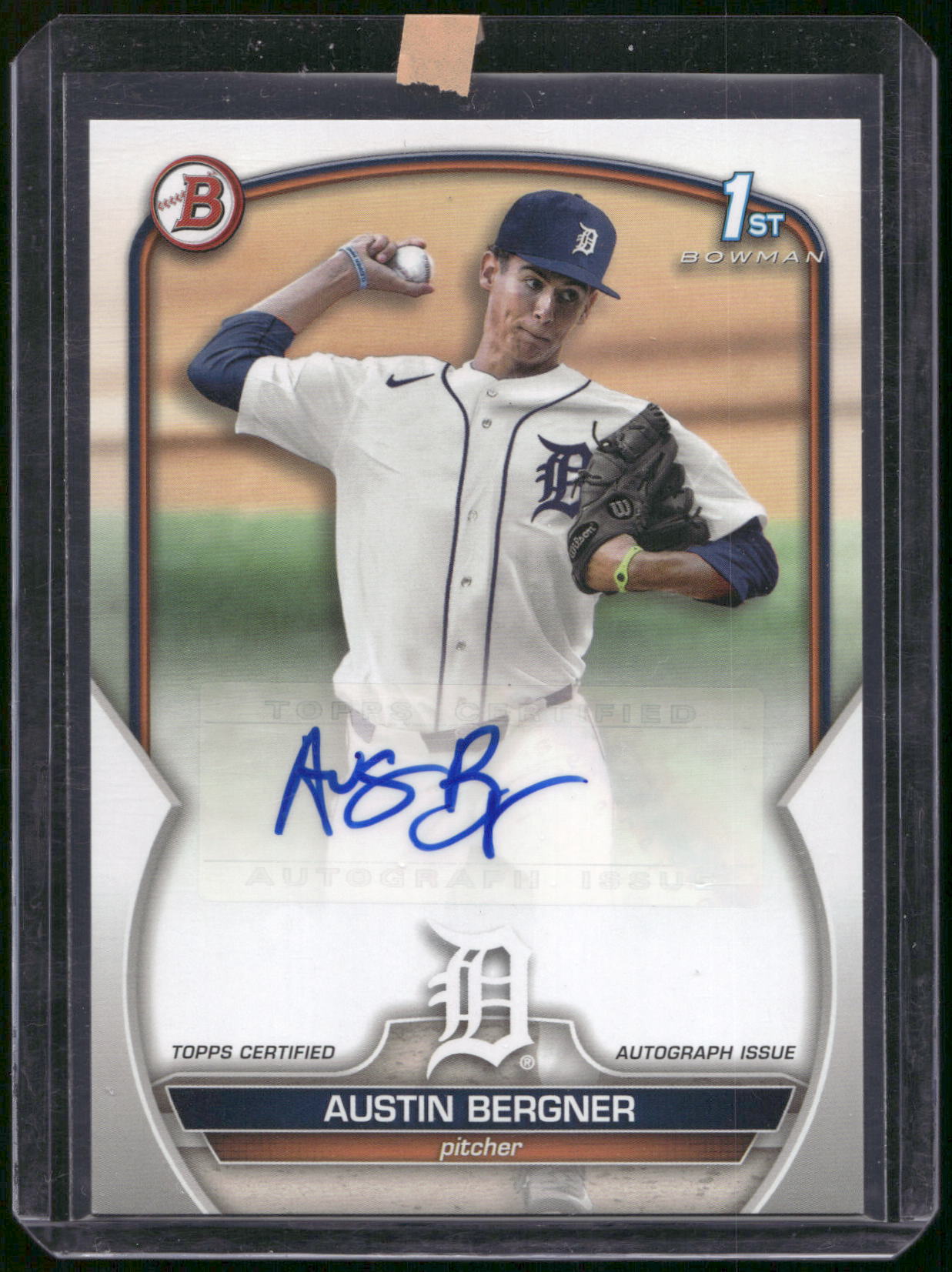 2023 Bowman #PPA-AB Austin Bergner Prospect Autographs