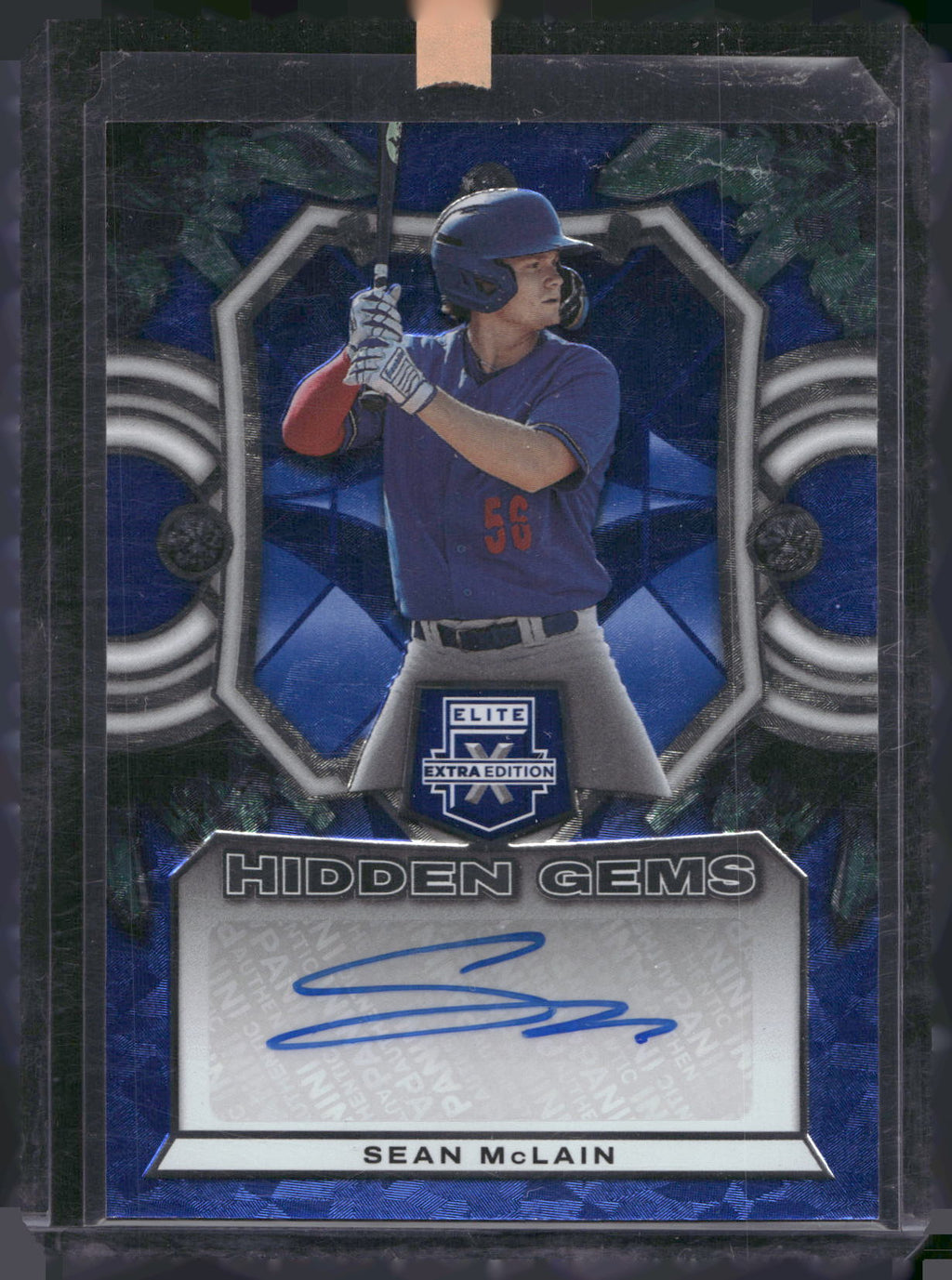 2023 Panini Elite Extra Edition #HG-SML Sean McLain Hidden Gems Blue Signatures
