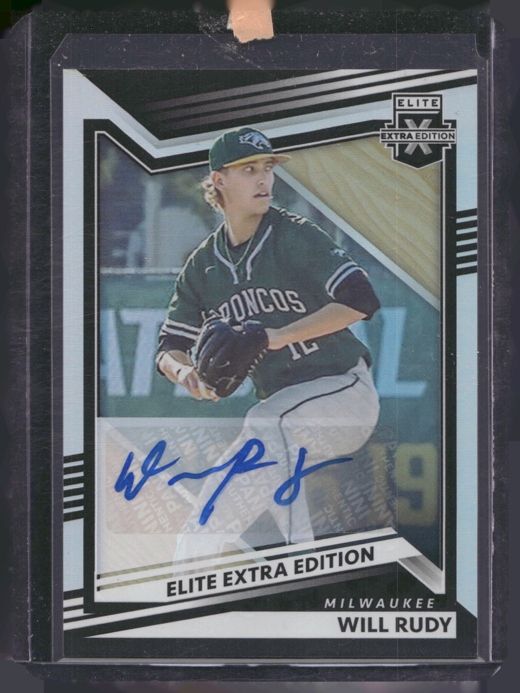 2022 Panini Elite Extra Edition #162 Will Rudy Signatures