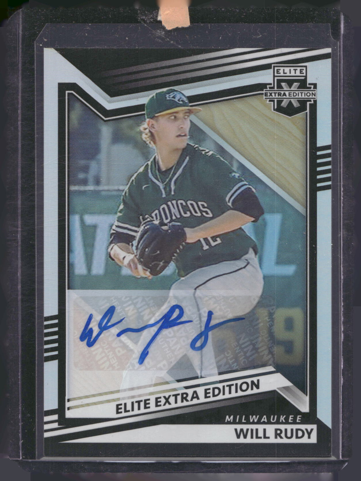 2022 Panini Elite Extra Edition #162 Will Rudy Signatures
