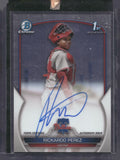 2023 Bowman Chrome #CPA-RPZ Rickardo Perez Prospect Autographs