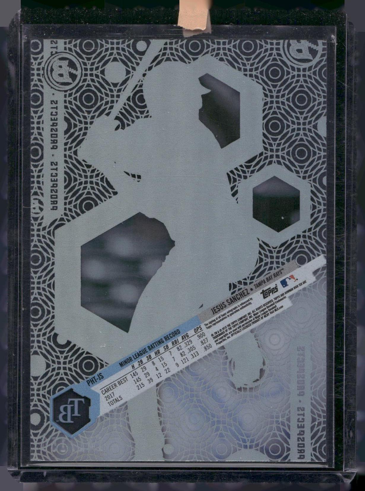 2018 Bowman High Tek - Prospects Autograph #PHT-JS Jesus Sanchez