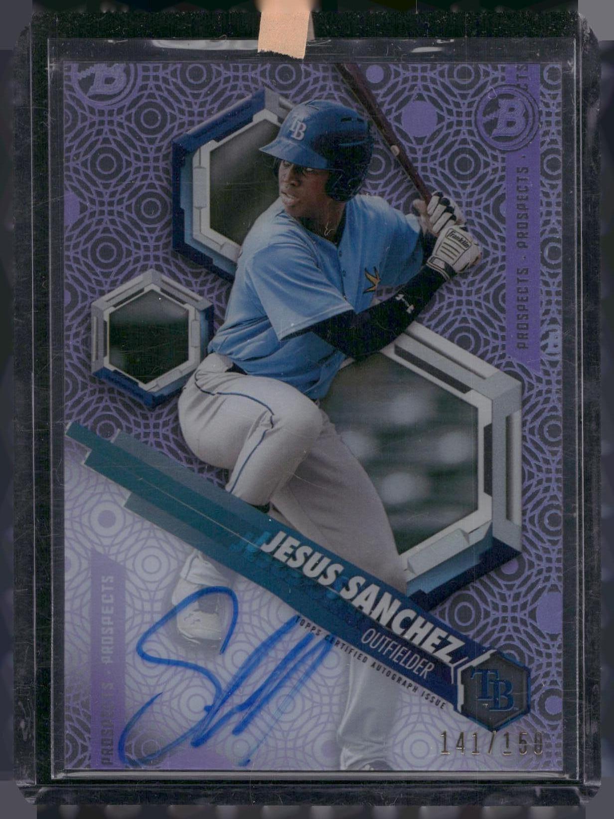 2018 Bowman High Tek - Prospects Autograph #PHT-JS Jesus Sanchez