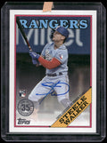 2023 Topps Steele Walker 1988 Anniversary On-Card Auto RC 88BA-SW Rangers