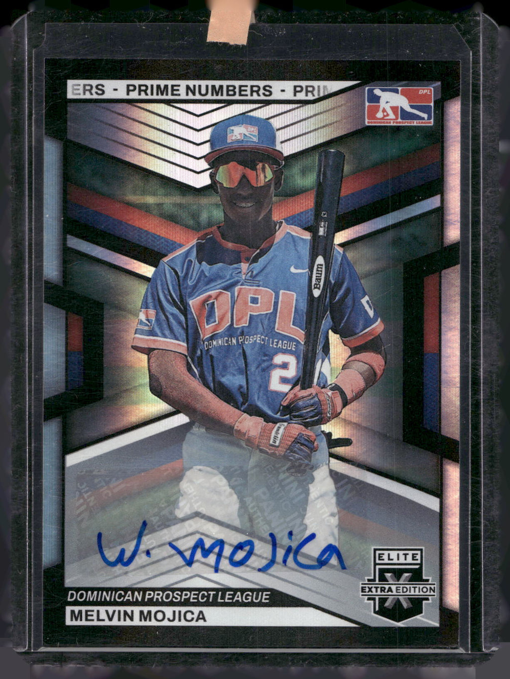 2023 Elite Extra Edition Melvin Mojica Prime Numbers A Auto /200 RC #200
