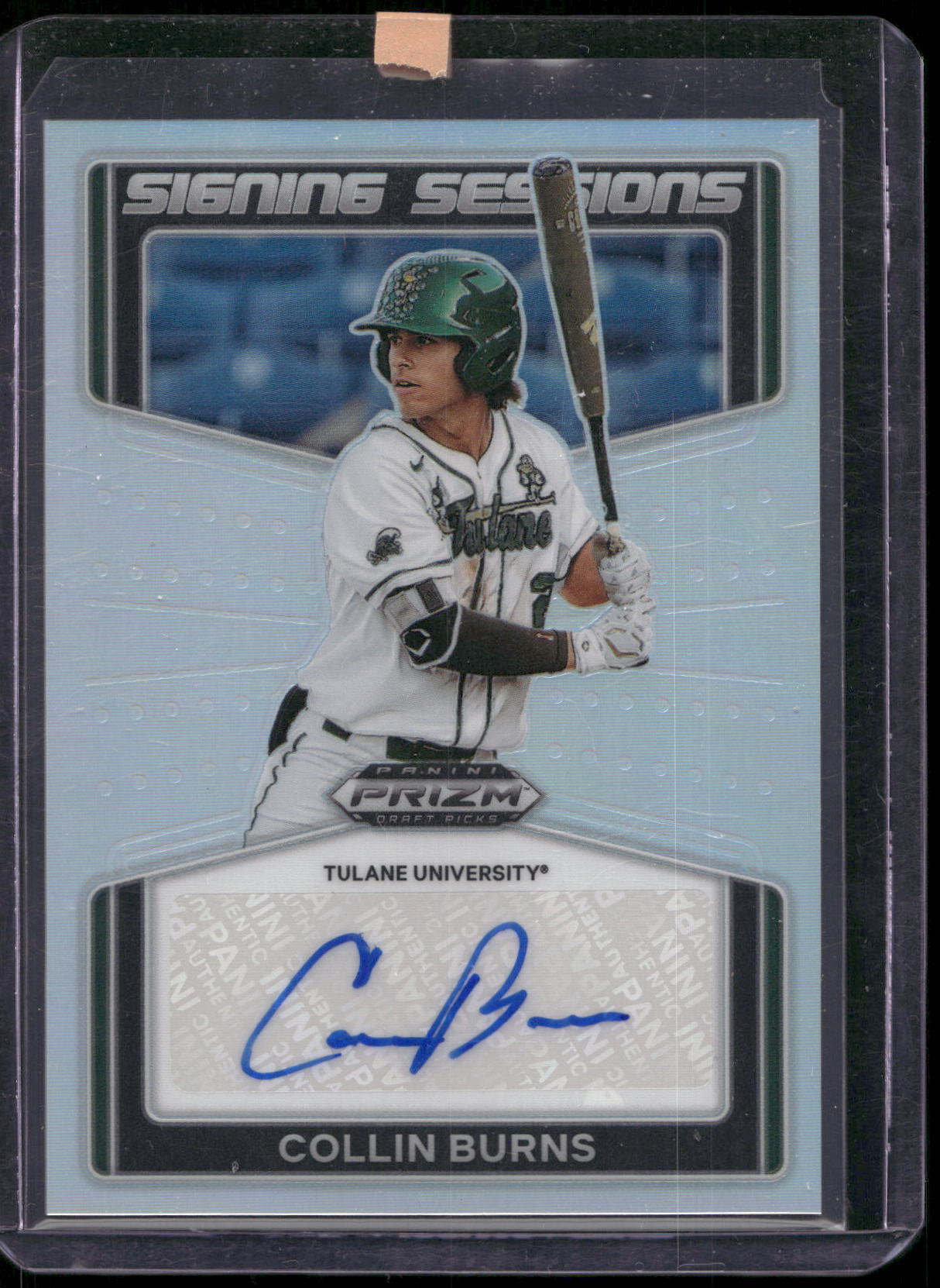 2022 Panini Prizm Draft Picks #SS-CB Collin Burns Signing Sessions