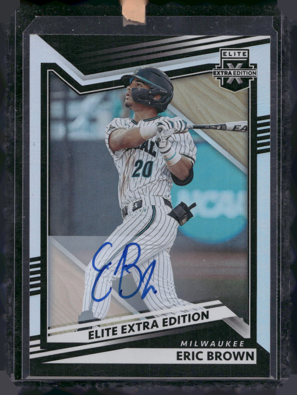 2022 Panini Elite Extra Edition #27 Eric Brown Signatures