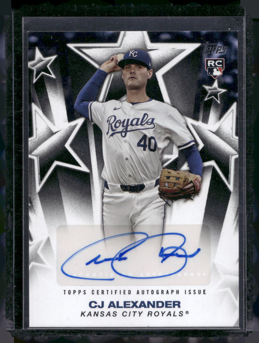 2025 Topps #BSA-CA CJ Alexander Baseball Stars Autographs (Series One)
