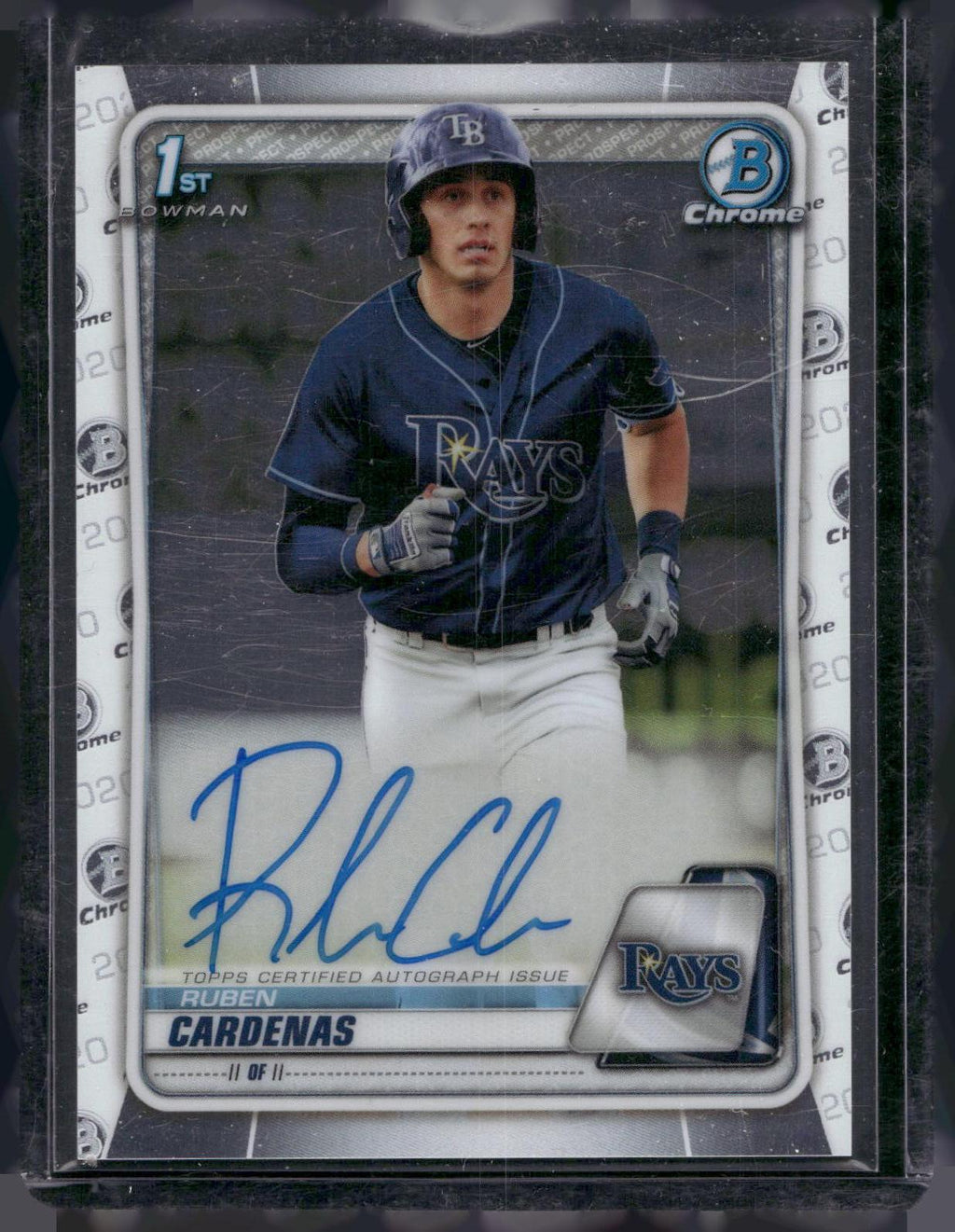 2020 Bowman #CPA-RC Ruben Cardenas Chrome Prospect Autographs