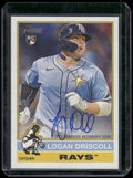 2025 Topps Heritage #ROA-LD Logan Driscoll Real One Autographs