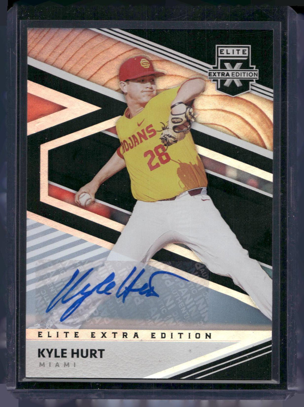 2020 Panini Elite Extra Edition #141 Kyle Hurt Signatures