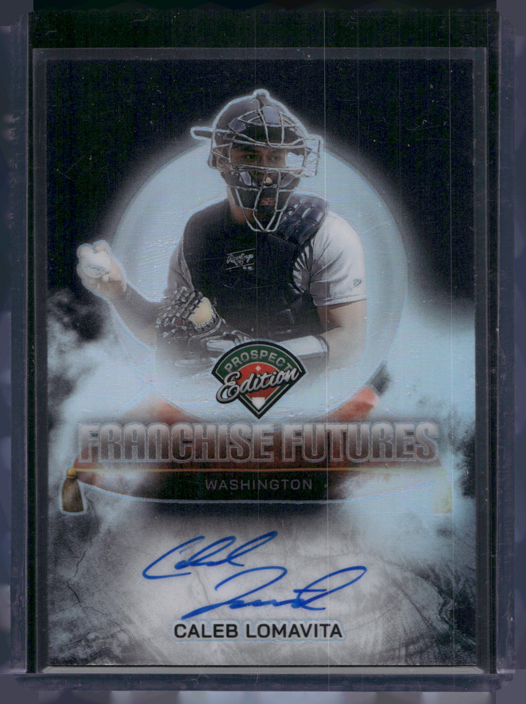 2024 Panini Prospect Edition #FFS-CL Caleb Lomavita Franchise Futures Signatures