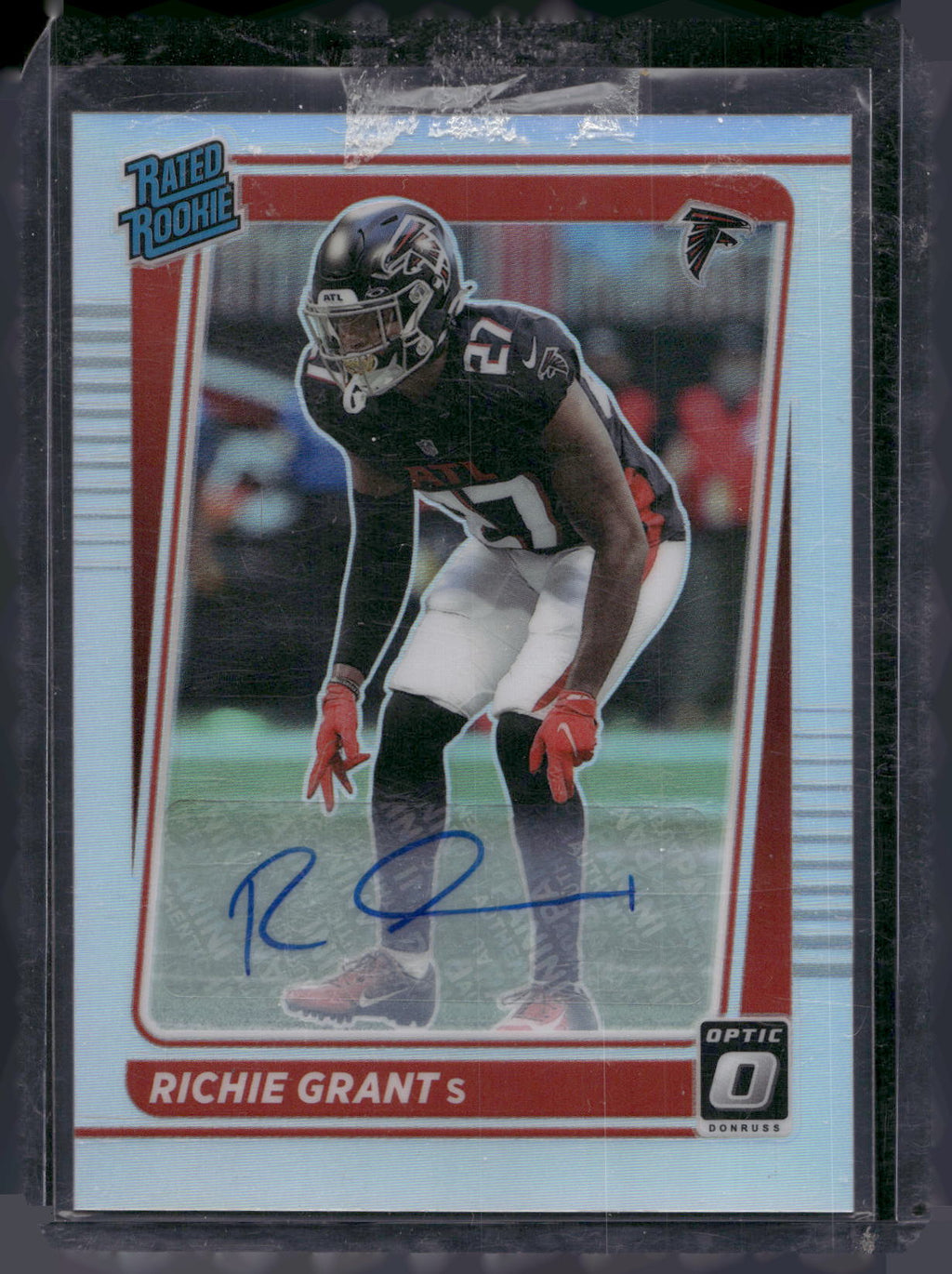 2021 Donruss Optic #269 Richie Grant Rated Rookies Autographs Holo #/50