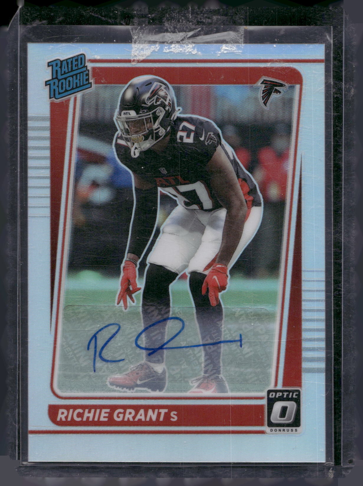 2021 Donruss Optic #269 Richie Grant Rated Rookies Autographs Holo #/50