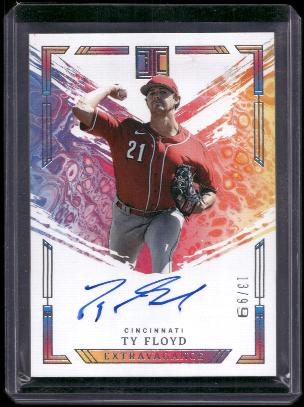 2024 Panini Impeccable #EA-TF Ty Floyd Extravagance Autographs #/99