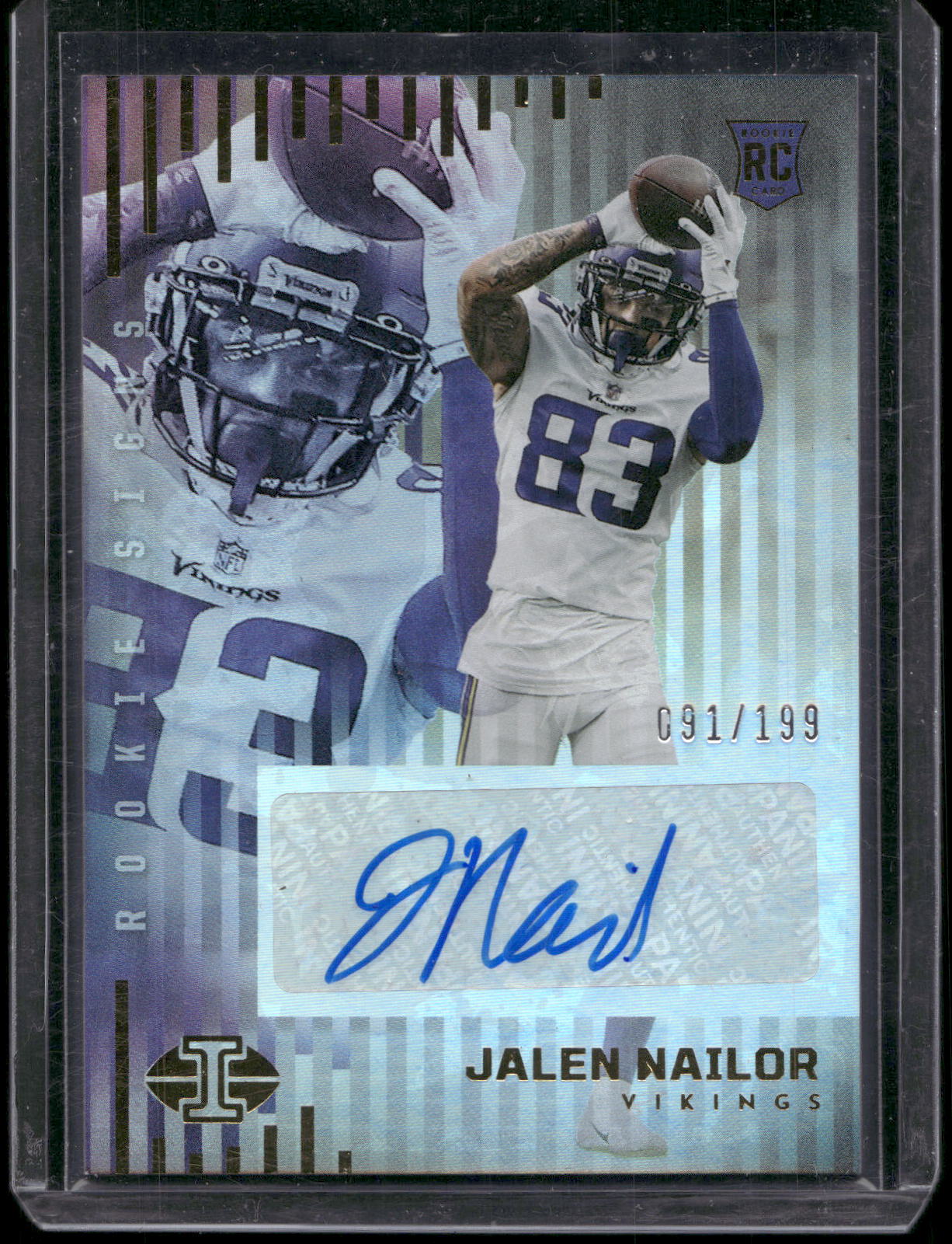 2022 Panini Illusions #RS-JN Jalen Nailor Rookie Signs #/199