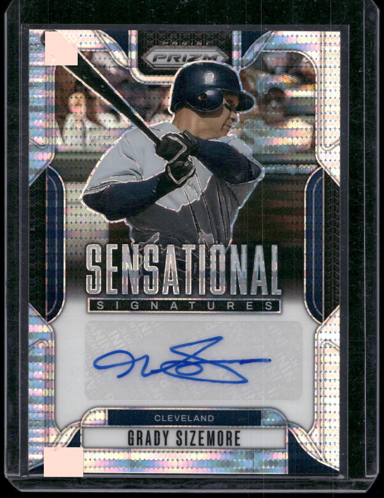 2025 Panini Prizm #SS-GS Grady Sizemore Sensational Signatures