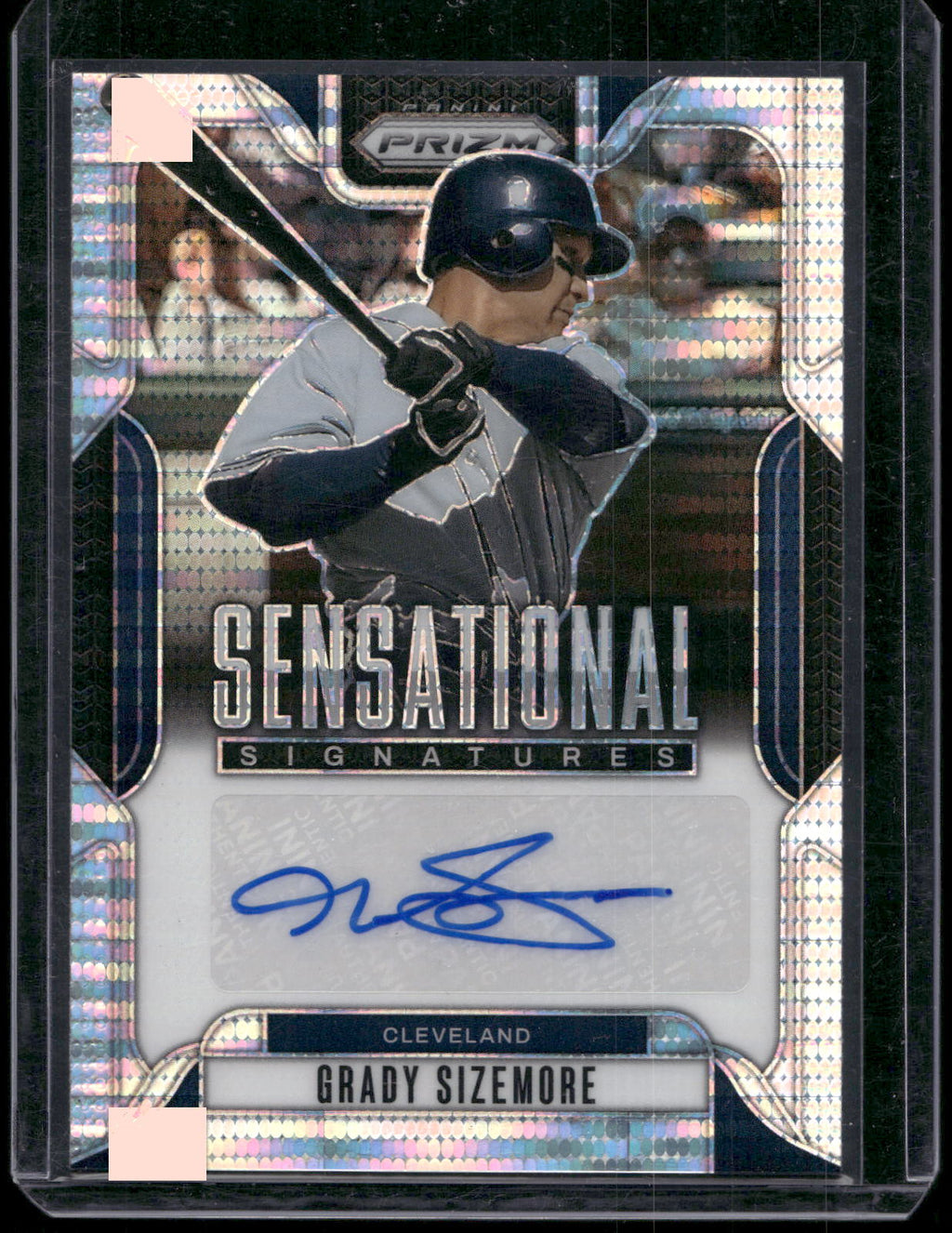2025 Panini Prizm #SS-GS Grady Sizemore Sensational Signatures