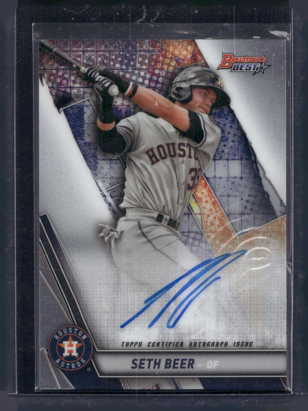 2019 Bowman's Best #B19-SB Seth Beer Best of 2019 Autographs