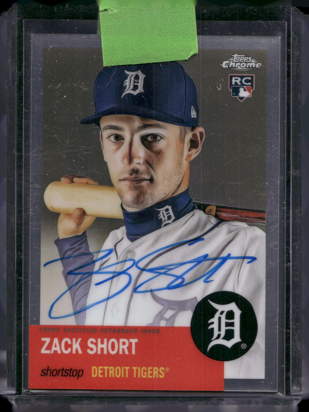 2022 Topps Chrome Platinum Anniversary #CPA-ZS Zack Short Autographs