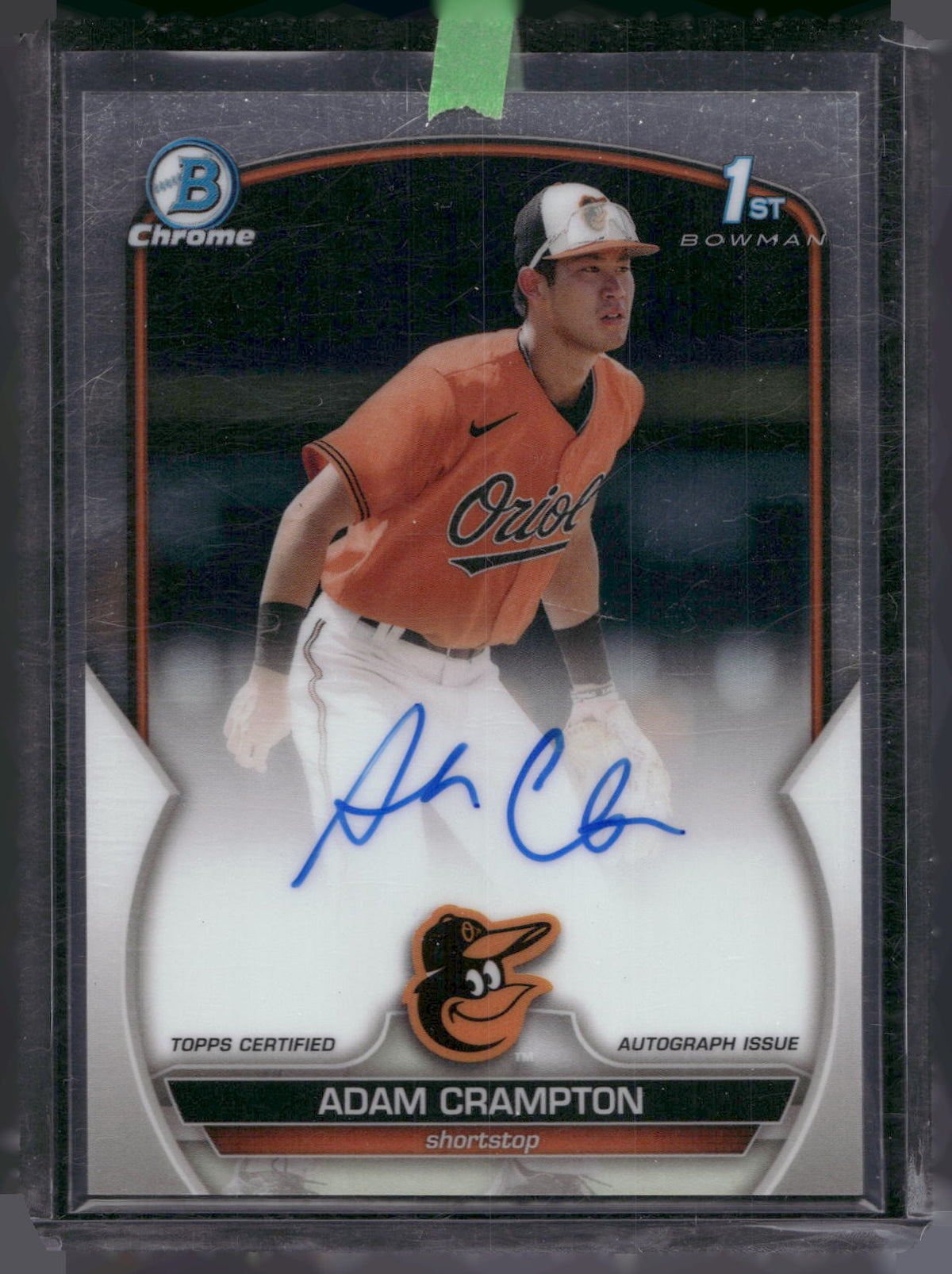 2023 Bowman #CPA-CAN Adam Crampton Chrome Prospect Autographs