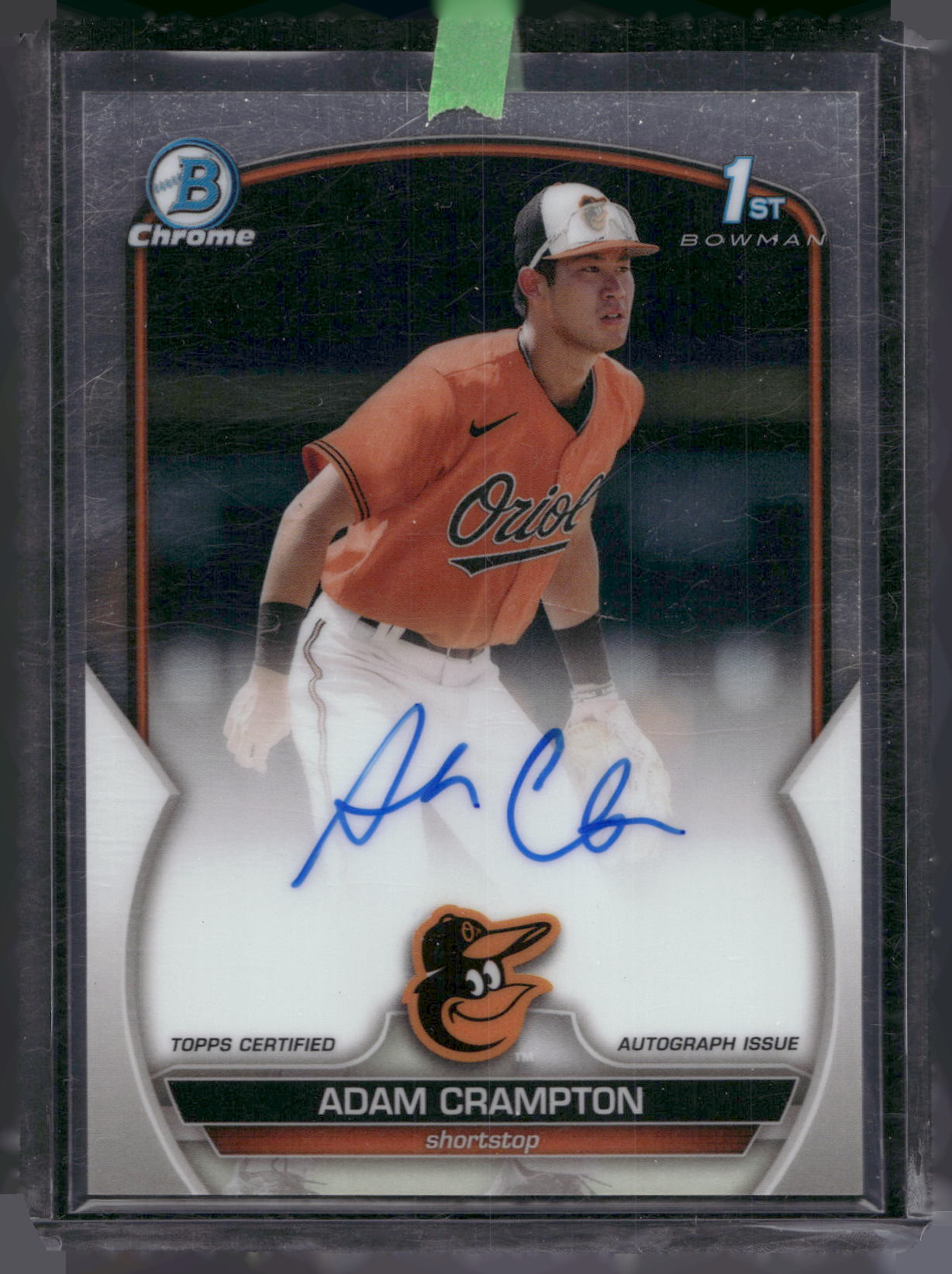 2023 Bowman #CPA-CAN Adam Crampton Chrome Prospect Autographs