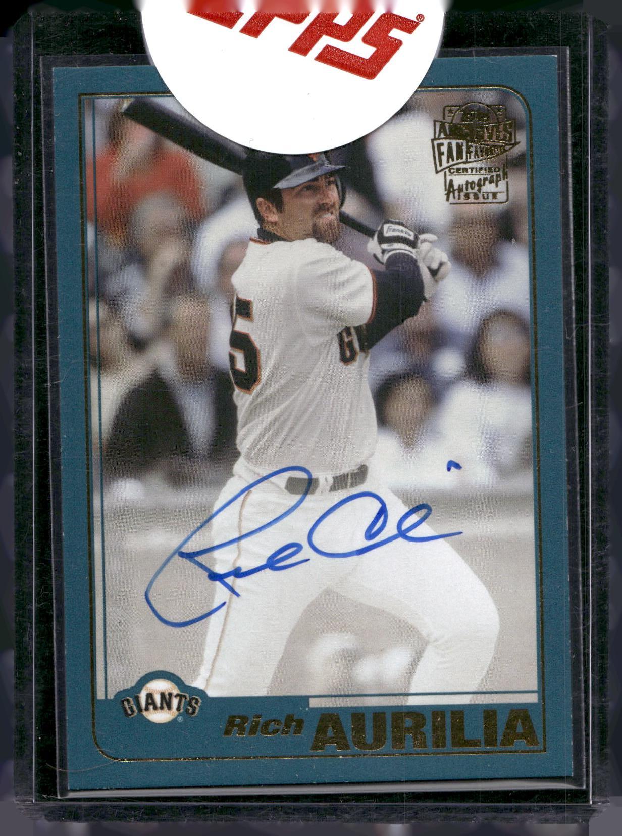 2018 Topps Archives #FFA-RA Rich Aurilia Fan Favorites Autographs