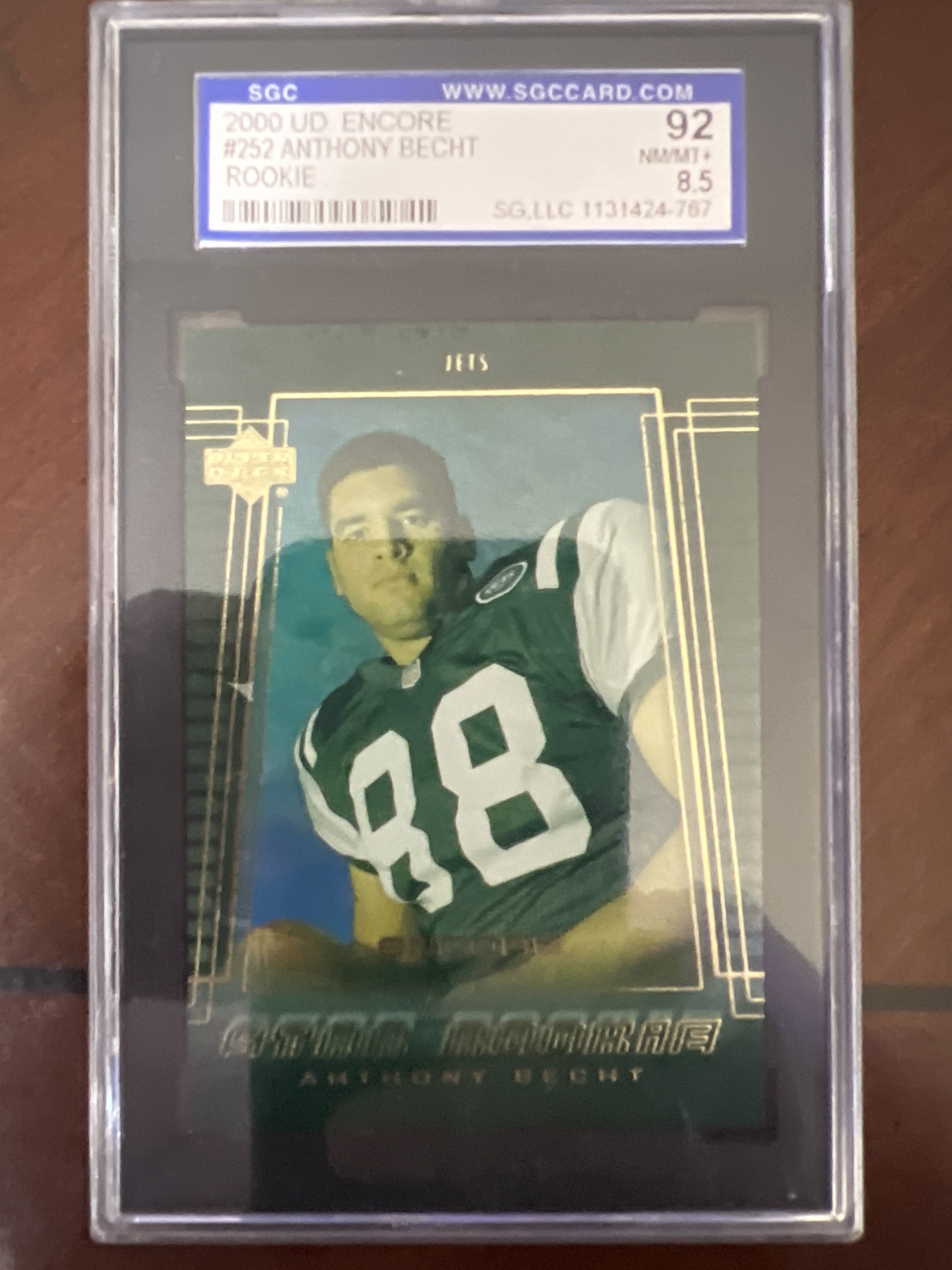 2000 Upper Deck Encore #252 Anthony Becht