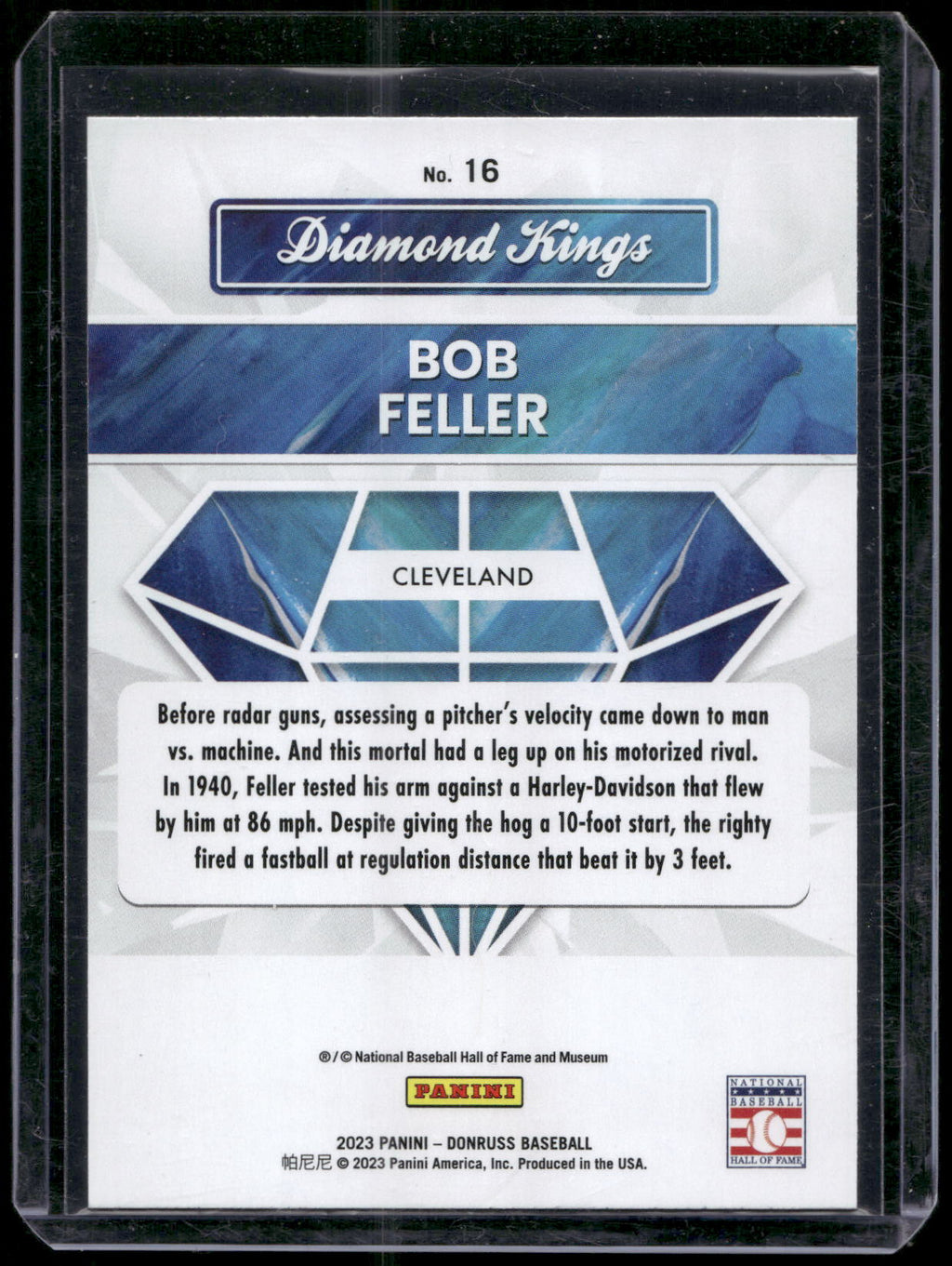 2023 Donruss #16 Bob Feller