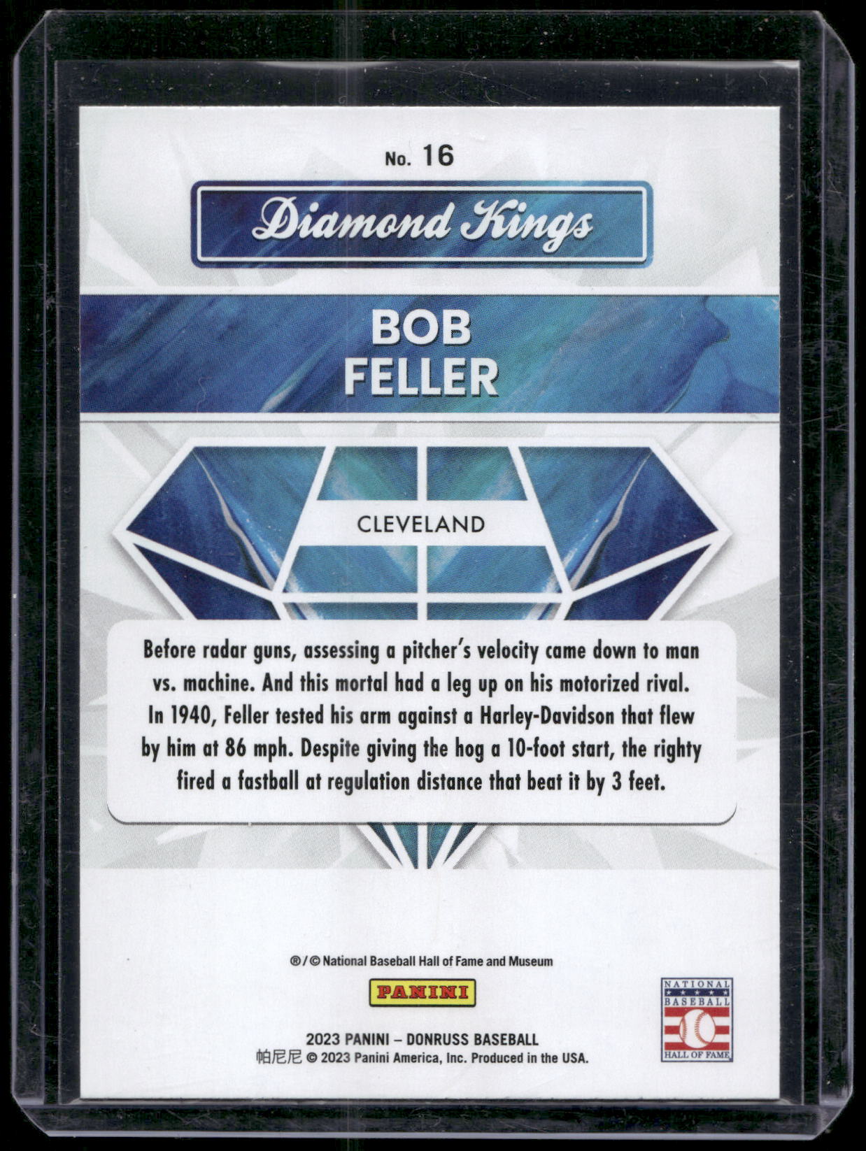 2023 Donruss #16 Bob Feller